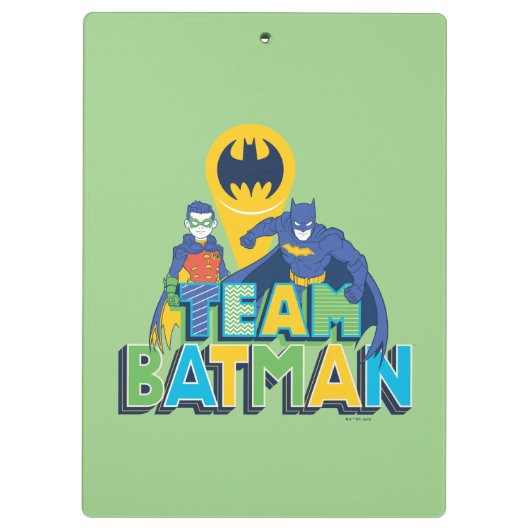 Batman | Team Batman & Robin Klemmbrett (Rückseite)