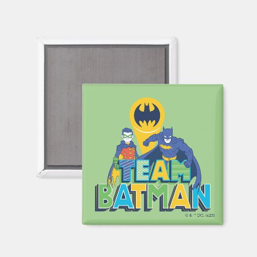Batman | Team Batman & Robin Magnet (Vorderseite/Rückseite)