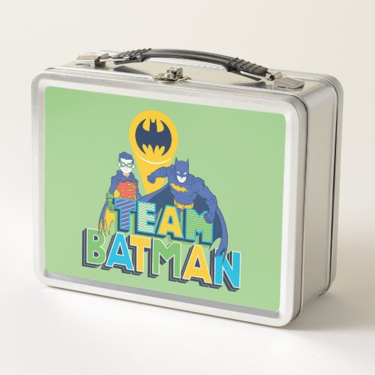 Batman | Team Batman & Robin Metall Brotdose (Vorderseite)