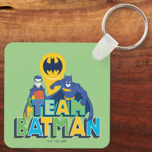 Batman | Team Batman & Robin Schlüsselanhänger (Rückseite)