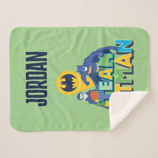 Batman | Team Batman & Robin Sherpadecke (Vorderseite (Horizontal))