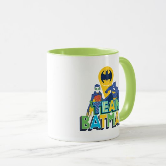 Batman | Team Batman & Robin Tasse (VorderseiteRechts)
