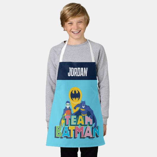 Batman | Team Batman Schürze (Getragen)