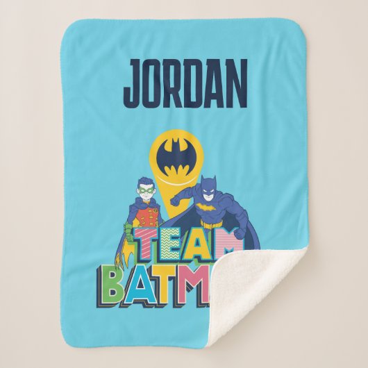 Batman | Team Batman Sherpadecke (Vorderseite)