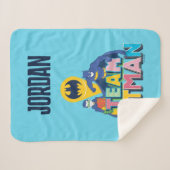 Batman | Team Batman Sherpadecke (Vorderseite (Horizontal))