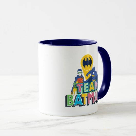 Batman | Team Batman Tasse (VorderseiteRechts)