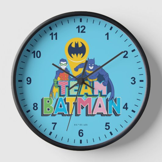 Batman | Team Batman Uhr (Vorderseite)