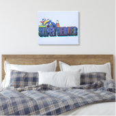 Batman | Team Super Heroes Leinwanddruck (Insitu (Schlafzimmer))