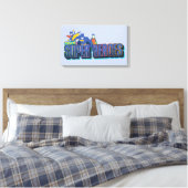 Batman | Team Super Heroes Leinwanddruck (Insitu (Schlafzimmer))