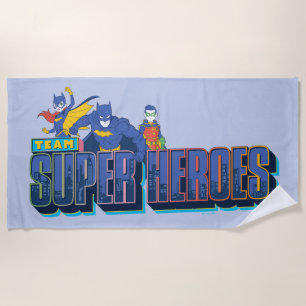 Batman Team Super Heroes Strandtuch