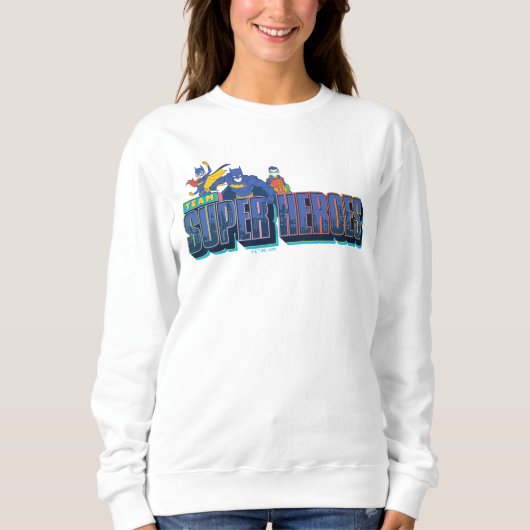 Batman | Team Super Heroes Sweatshirt (Vorderseite)