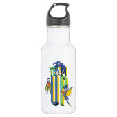 Batman | Team Up Edelstahlflasche (Vorderseite)