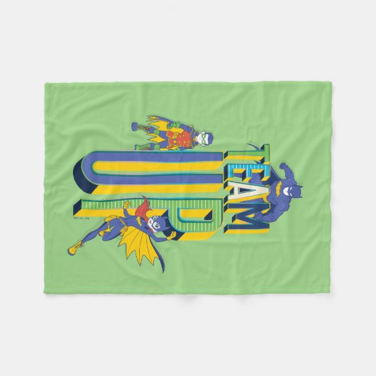 Batman | Team Up Fleecedecke (Vorderseite (Horizontal))