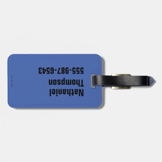 Batman | Team Up Gepäckanhänger (Rückseite horizontal)