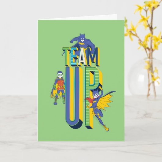 Batman | Team Up Karte (Gelbe Blume)