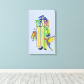 Batman | Team Up Leinwanddruck (Insitu (Holzboden))