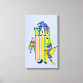 Batman | Team Up Leinwanddruck (Vorderseite)