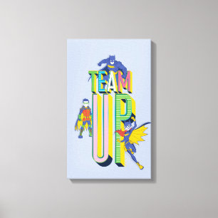 Batman Team Up Leinwanddruck