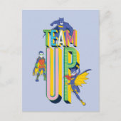 Batman | Team Up Postkarte (Vorderseite)