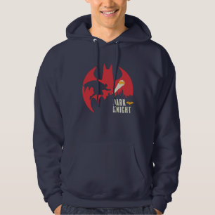 Batman The Dark Knight Bat Logo Hoodie