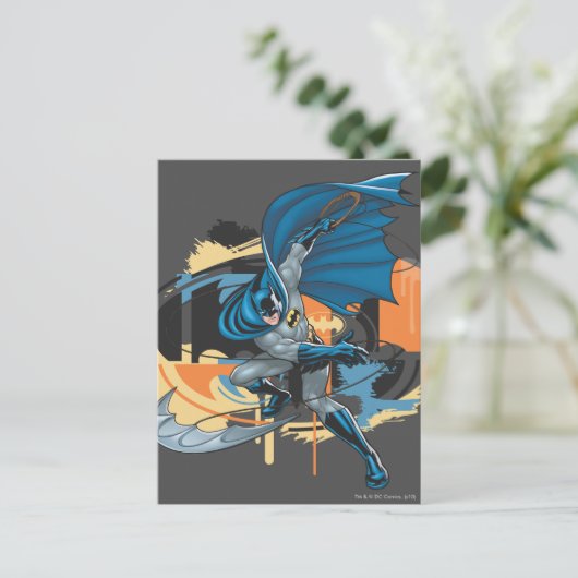 Batman Throw Postkarte (Stehend Vorderseite)