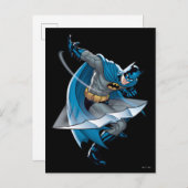 Batman Throwing Star Postkarte (Vorne/Hinten)