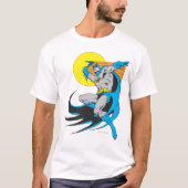 Batman Throws Batarang 2 T-Shirt (Vorderseite)