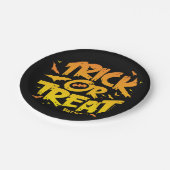 Batman | Trick oder Trete Pappteller (Schrägansicht)