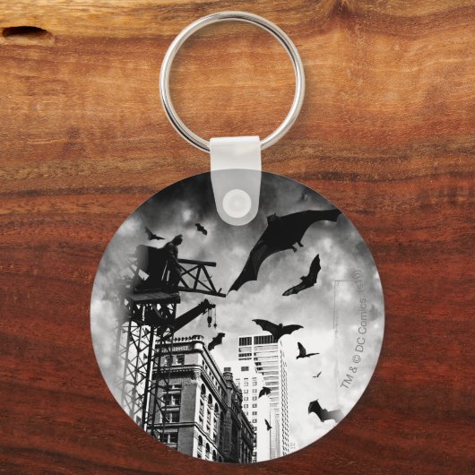 Batman | Überfliegende Fledermäuse Schlüsselanhänger (Vorderseite)