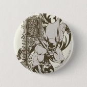 Batman und Dekorationsbrief B Button (Vorderseite)