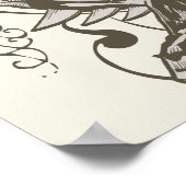 Batman und Dekorationsbrief B Poster (Ecke)