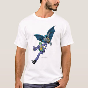 Batman und Joker mit Gewehr T-Shirt
