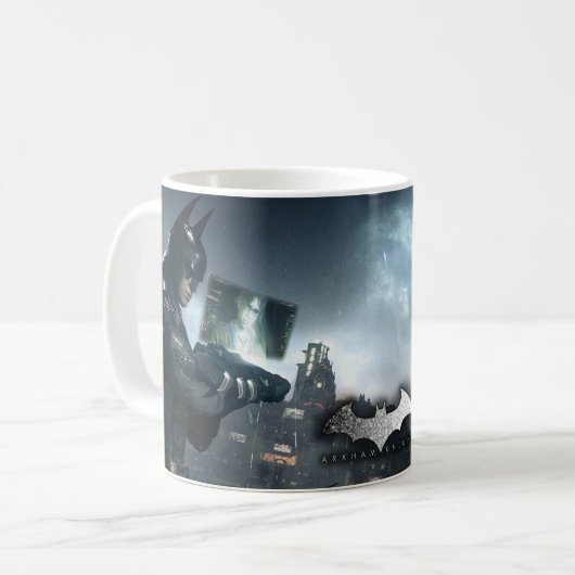 Batman und Oracle Kaffeetasse (Vorderseite Links)