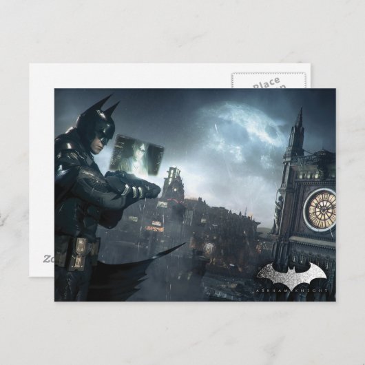 Batman und Oracle Postkarte (Vorne/Hinten)