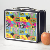 Batman und Robin | Action Handshake Muster Metall Brotdose (Beispiel)