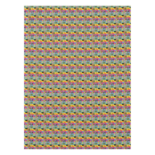 Batman und Robin | Action Handshake Muster Tischdecke (Vorderseite)