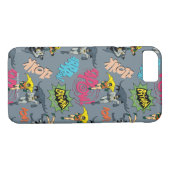 Batman und Robin Action Pattern Case-Mate iPhone Hülle (Rückseite (Horizontal))