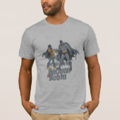Batman und Robin bedrückte Grafik T-Shirt (Vorderseite)