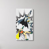 Batman und Robin Climb Leinwanddruck (Vorderseite)