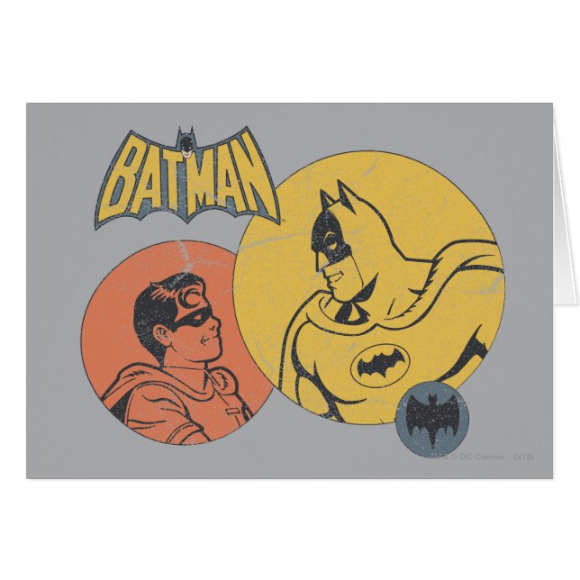 Batman und Robin Graphic - gestört (Vorderseite (Horizontal))