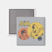 Batman und Robin Graphic - gestört Magnet (Vorderseite/Rückseite)