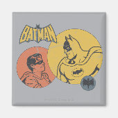 Batman und Robin Graphic - gestört Magnet (Vorne)