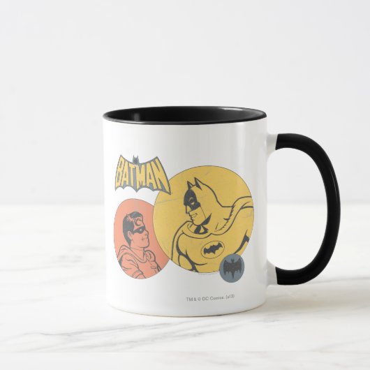Batman und Robin Graphic - gestört Tasse (Rechts)