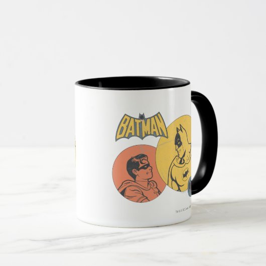 Batman und Robin Graphic - gestört Tasse (VorderseiteRechts)