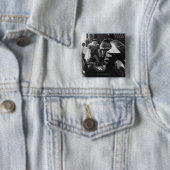 Batman und Robin in Batcycle Button (Beispiel)