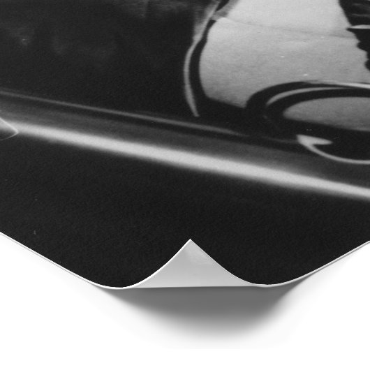 Batman und Robin in Batmobile Poster (Ecke)