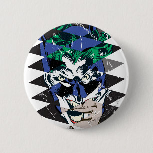 Batman und The Joker Collage Button