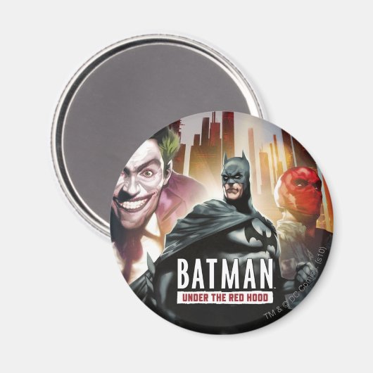 Batman unter der Roten Hood Magnet (Vorderseite/Rückseite)