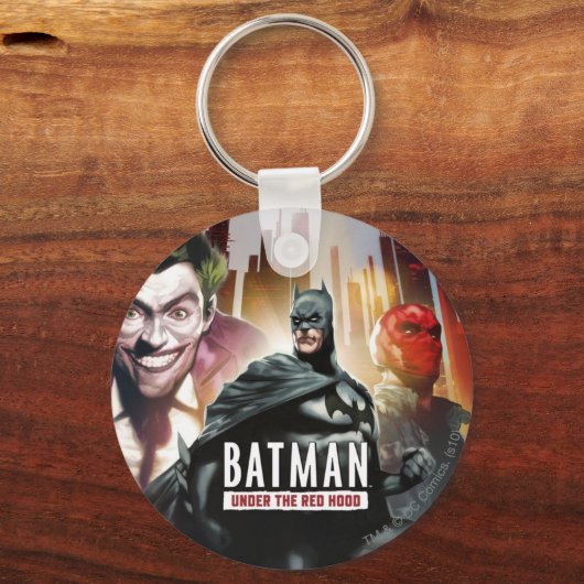 Batman unter der Roten Hood Schlüsselanhänger (Vorderseite)
