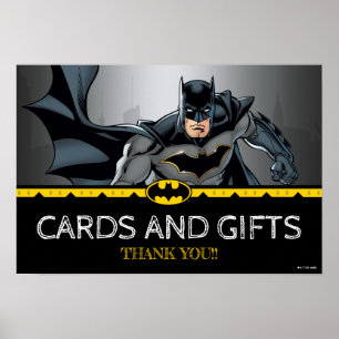 Batman   Unterschrift für Geburtstagskarten und Ge Poster